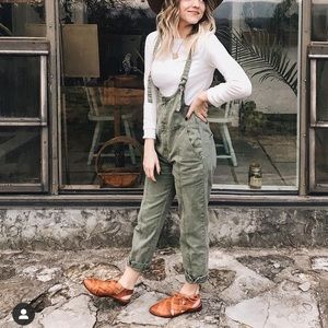 SOLD // Green overalls